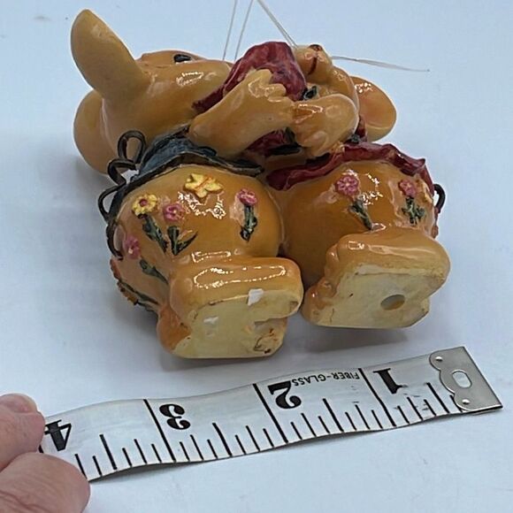 Ceramic Kissing mice with a rose. - Picture 7 of 9